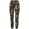 Urban Classics - High Waist Camo Pantalon cargo - Noir/Vert Product image